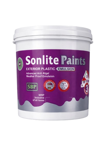 Sonlite Exterior Plastic Emulsion - Weather Resistant Exterior Wall Paint Tamil Nadu